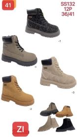 Botki babcine damskie (36-41/12P)