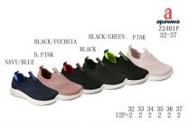 Buty sportowe wsuwane chłopięce i dziewczynka (32-37/12P)