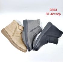 (37-42/12P)Botki babcine damskie 