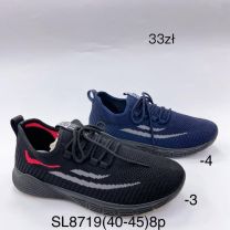 Buty sportowe wiązane męskie (40-45/8P)