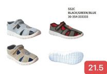 Trampki na rzepy chłopięce (30-35/18P)