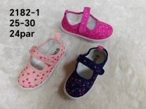 Trampki na rzepy dziewczynka (25-30/24P)