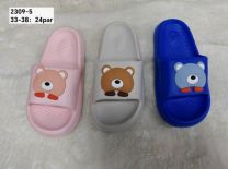 Klapki basenowe dzieci (33-38/24P)