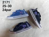 Trampki na rzepy chłopięce (25-30/24P)