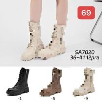 Botki na płaskim  (36-41/12P)