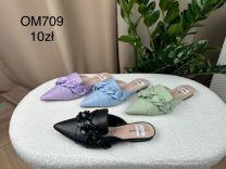 Klapki zakryte palce damskie (36-41/12P)