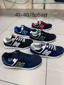 Buty sportowe wiązane męskie (41-46/8P)