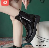 Botki na płaskim  (36-41/12P)