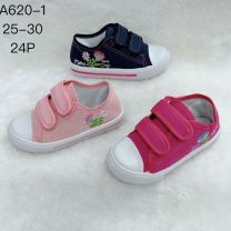 Trampki na rzepy dziewczynka (25-30/24P)