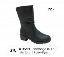 Botki na obcasie (36-41/8P)