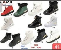 Botki na płaskim  (36-41/12P)