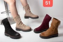 Botki na płaskim  (36-41/12P)