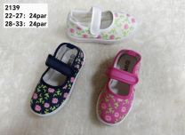 Trampki na rzepy dziewczynka (22-27/24P)