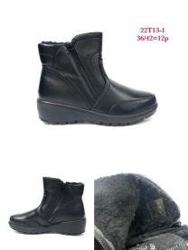 Botki na koturnie  (36-42/12P)