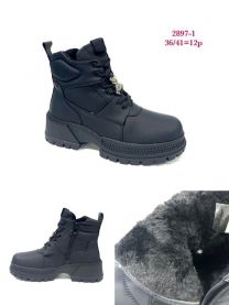 Botki na płaskim  (36-41/12P)