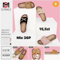 Klapki na płaskim (36-41/36P)