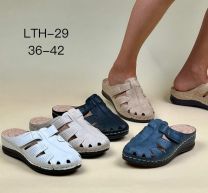 Klapki zakryte palce damskie (36-42/12P)