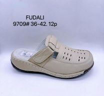 Klapki zakryte palce damskie (36-42/12P)