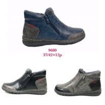 (37-42/12P)Botki babcine damskie 