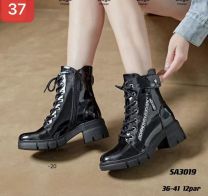 Botki na płaskim  (36-41/12P)