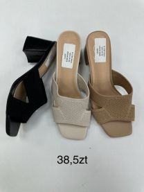 Klapki na obcasie (36-41/12P)