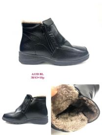 (38-43/10P)Botki na koturnie  