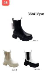 Botki na płaskim  (36-418P)