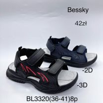 (36-41/8P)SANDAŁY CHŁOPIĘCE 
