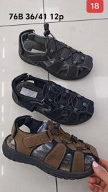 (36-41/12P)SANDAŁY CHŁOPIĘCE 