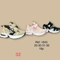 Buty sportowe na rzepy chłopięce i dziewczynka (31-36/18P)