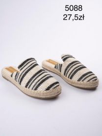 Klapki zakryte palce damskie (36-41/12P)