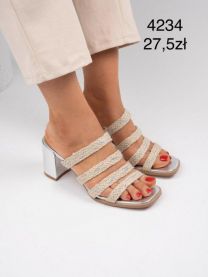 Klapki na obcasie (36-41/12P)