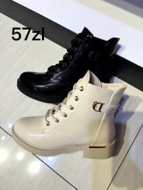 Botki na płaskim  (36-41/12P)