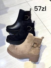 Botki na płaskim  (36-41/12P)