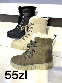 Botki na płaskim  (36-41/12P)