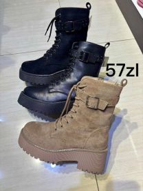 Botki na płaskim  (36-41/12P)