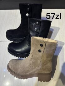 Botki na płaskim  (36-41/12P)