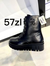 Botki na koturnie  (36-41/12P)