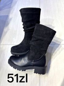 Botki na płaskim  (36-41/12P)