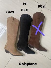 Kozaki na obcasie  (36-41/12P)