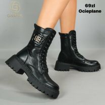 Botki na płaskim  (36-41/12P)