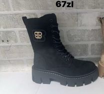 Botki na płaskim  (36-41/12P)