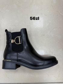 Botki na płaskim  (36-41/12P)