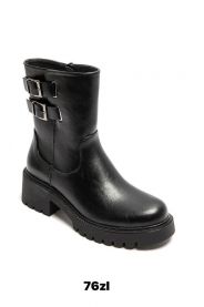 Botki na płaskim  (36-41/12P)