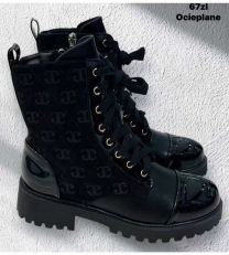 Botki na płaskim  (36-41/12P)