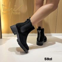 Botki na płaskim  (36-41/12P)