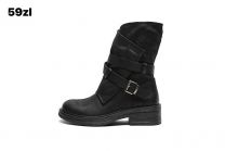 Botki na płaskim  (36-41/12P)