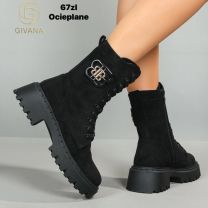 Botki na płaskim  (36-41/12P)