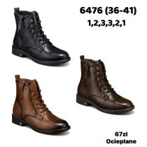 Botki na płaskim  (36-41/12P)