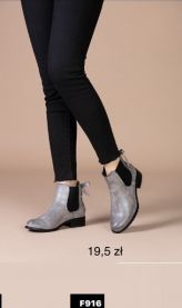 Botki na płaskim  (36-41/12P)
